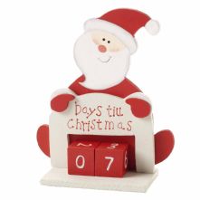 DAYS TILL CHRISTMAS SANTA SIGN